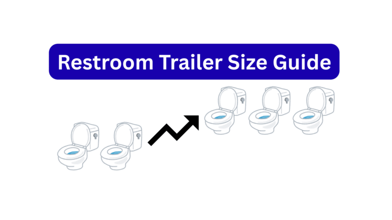 Choose the correct size restroom trailer